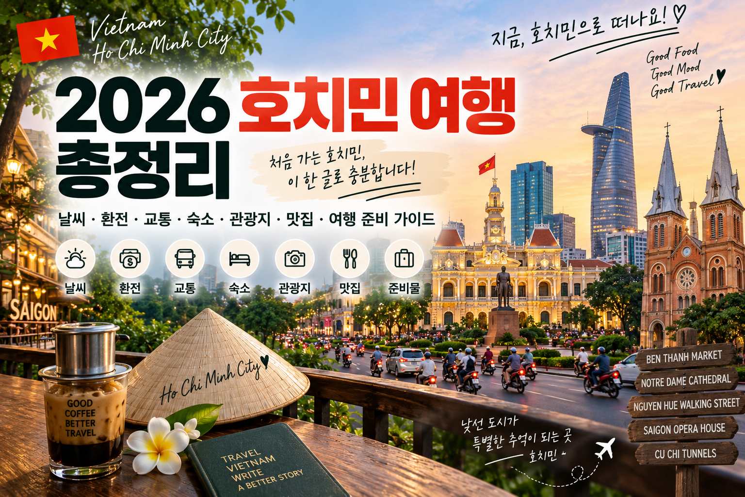 2026 호치민 여행 총정리｜날씨·환전·교통·숙소·여행 준비 가이드